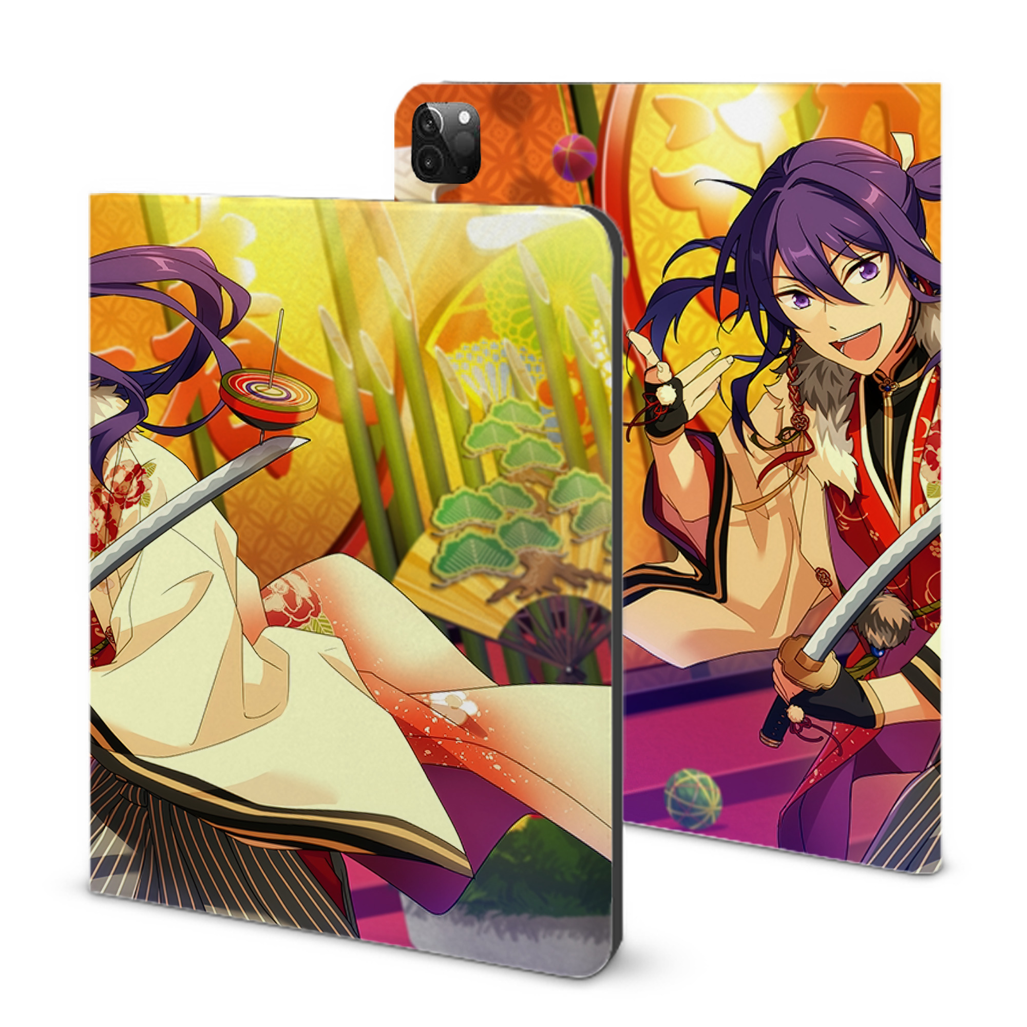 （画像用） あんさんぶるスターズ! Ensemble Stars IPadケース ペンホルダー付き ブックスタイルデザイン